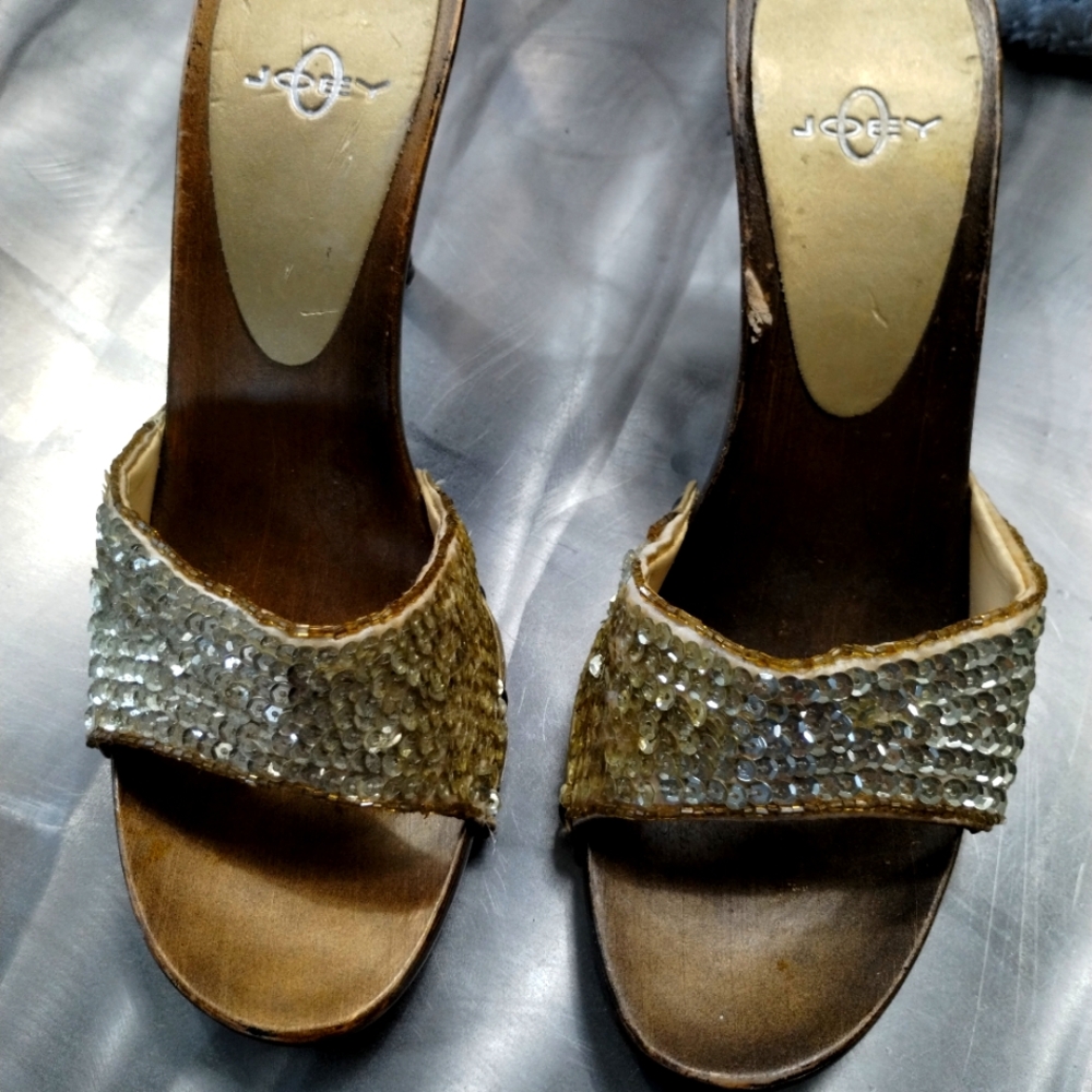Bedazzled heels